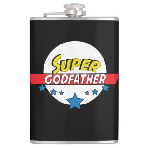 Super godfather, #godfather hip flask
