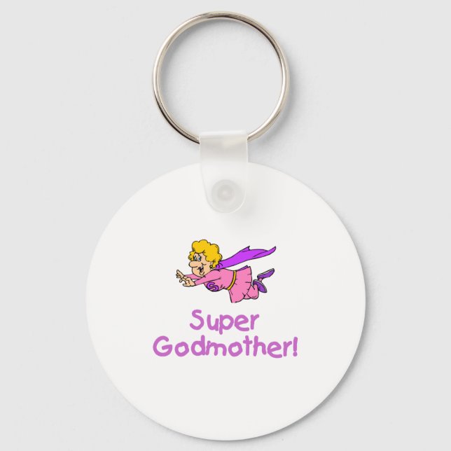 Super Godmother (Ppl) Key Ring (Front)
