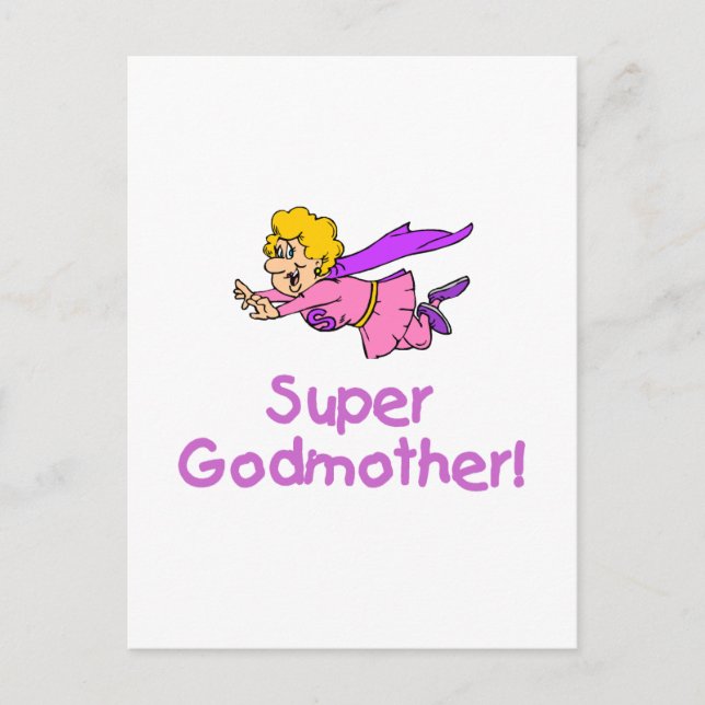 Super Godmother (Ppl) Postcard (Front)