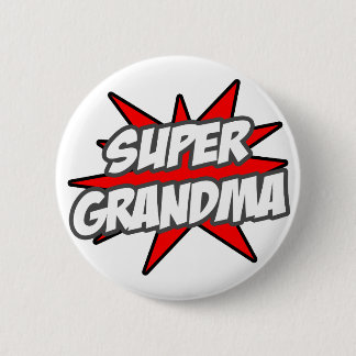 Super Grandma 6 Cm Round Badge