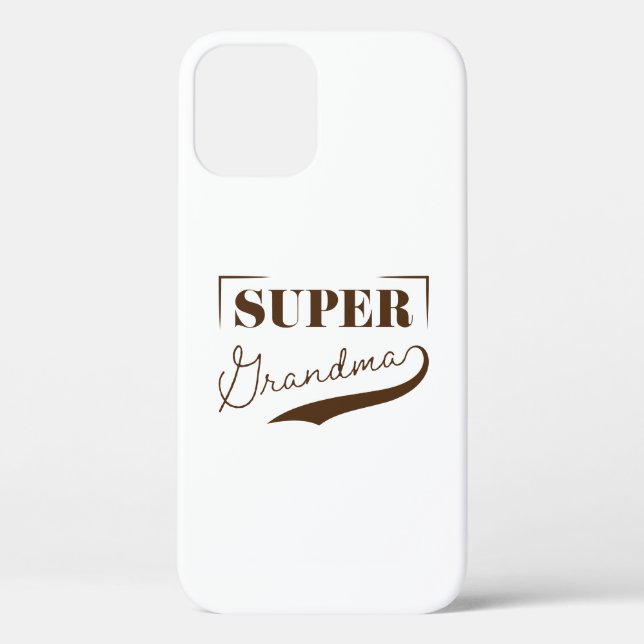 Super Grandma Case-Mate iPhone Case (Back)