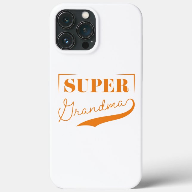 Super Grandma Case-Mate iPhone Case (Back)
