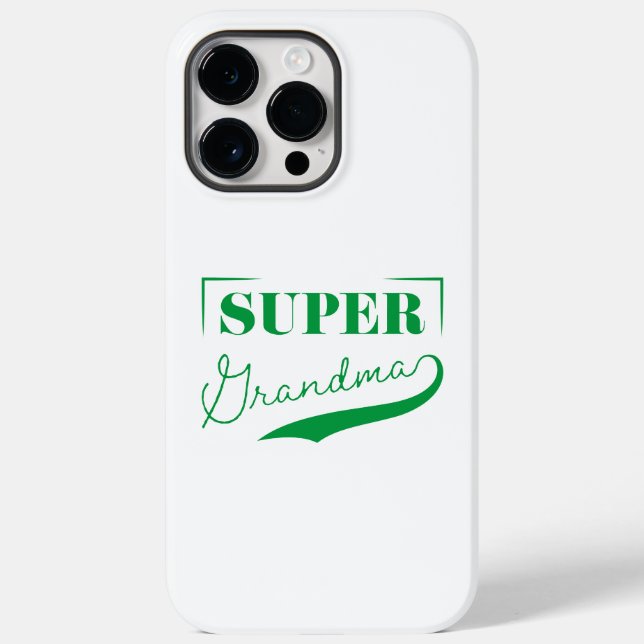 Super Grandma Case-Mate iPhone Case (Back)