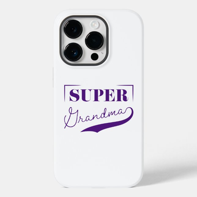Super Grandma Case-Mate iPhone Case (Back)