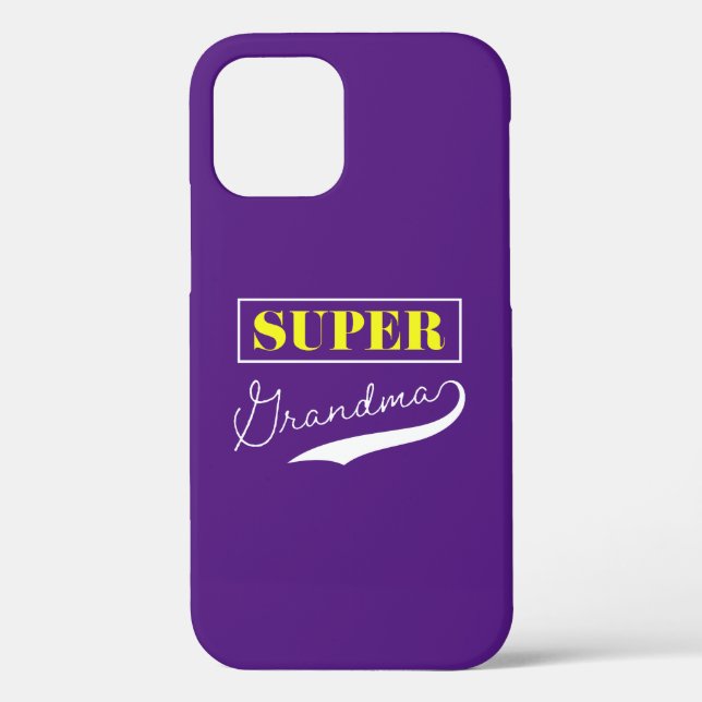 Super Grandma Case-Mate iPhone Case (Back)