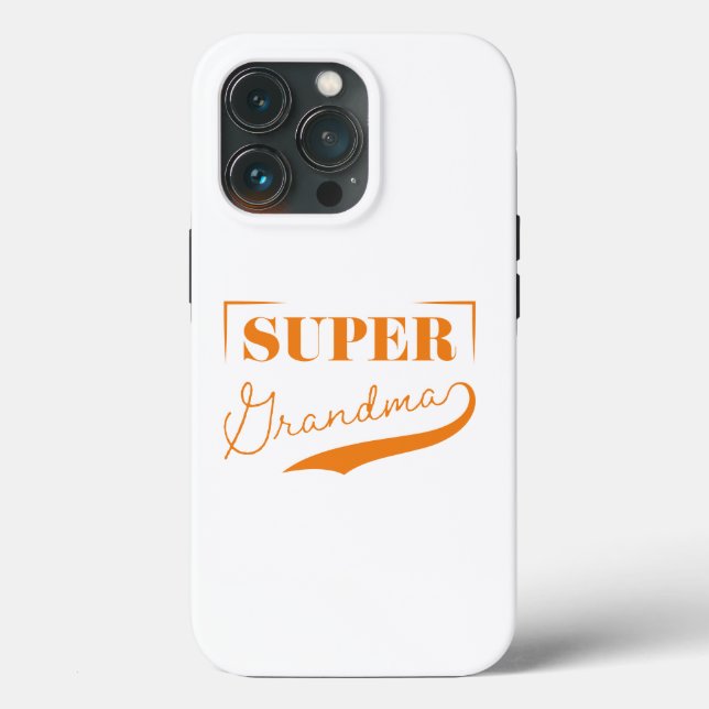 Super Grandma Case-Mate iPhone Case (Back)