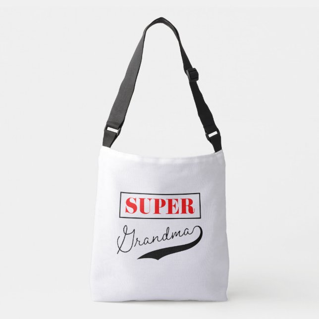 Super Grandma Crossbody Bag (Front)