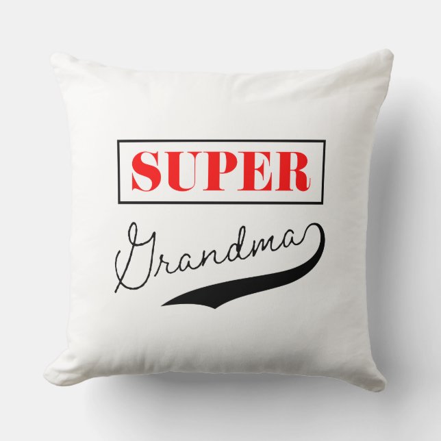 Super Grandma Cushion (Front)