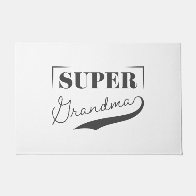 Super Grandma Doormat (Front)