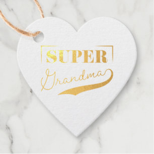 Super Grandma Favour Tags