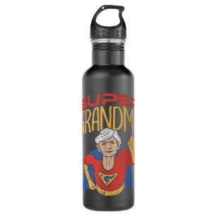 Super Grandma Funny Grandmother Superhero  710 Ml Water Bottle