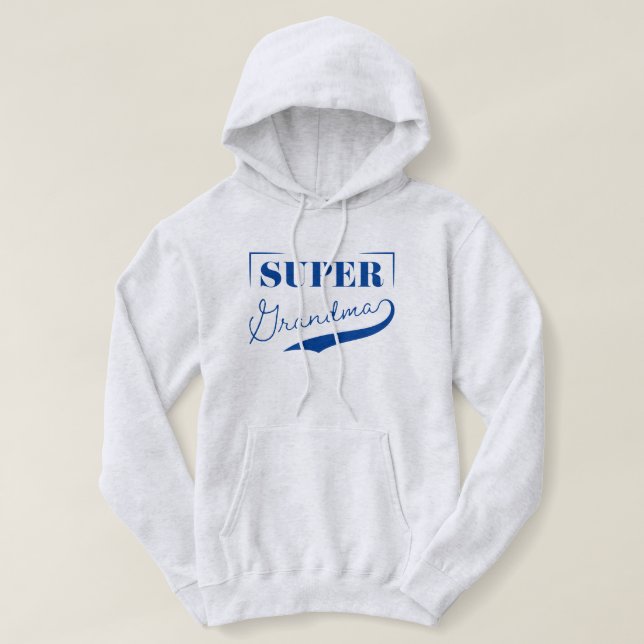 Super Grandma Hoodie (Design Front)