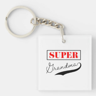 Super Grandma Key Ring