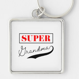 Super Grandma Key Ring
