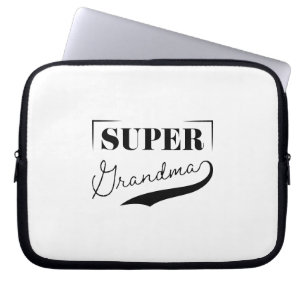 Super Grandma Laptop Sleeve