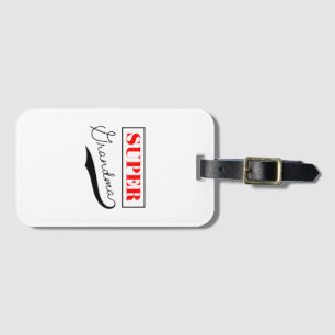 Super Grandma Luggage Tag
