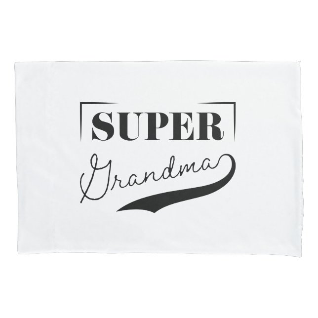 Super Grandma Pillowcase (Front-Left)