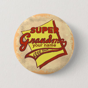 Super Grandma  pin button