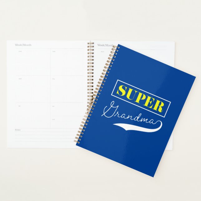 Super Grandma  Planner (Display)