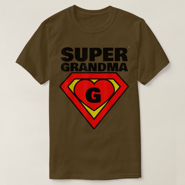 Super Grandma  T-Shirt (Design Front)