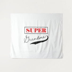 Super Grandma Tapestry