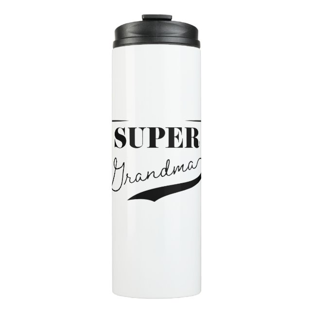 Super Grandma Thermal Tumbler (Front)