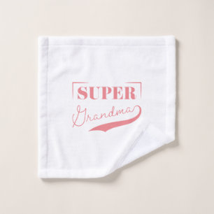 Super Grandma Wash Cloth