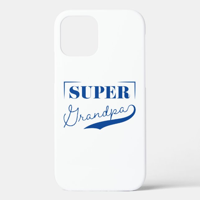 Super Grandpa Case-Mate iPhone Case (Back)