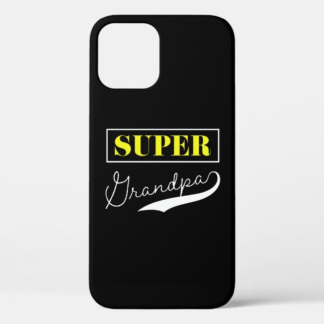 Super Grandpa Case-Mate iPhone Case (Back)