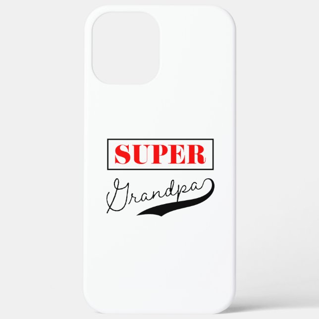 Super Grandpa Case-Mate iPhone Case (Back)