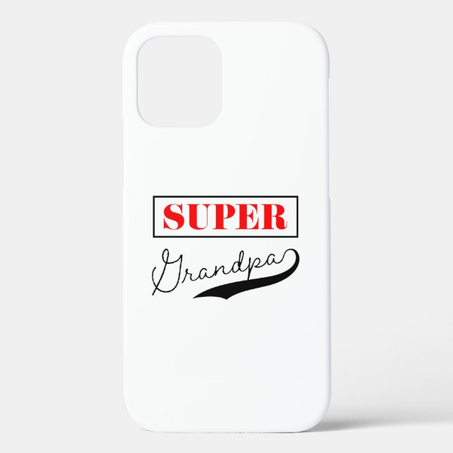 Super Grandpa Case-Mate iPhone Case (Back)