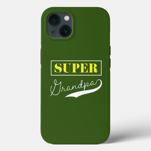 Super Grandpa Case-Mate iPhone Case (Back)