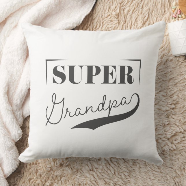 Super Grandpa Cushion (Blanket)