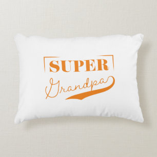 Super Grandpa Decorative Cushion