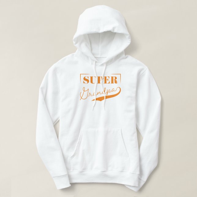 Super Grandpa Hoodie (Design Front)