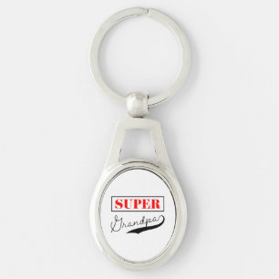 Super Grandpa Key Ring