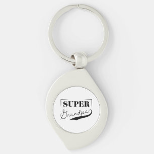 Super Grandpa Key Ring
