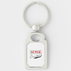 Super Grandpa Key Ring