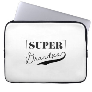 Super Grandpa Laptop Sleeve