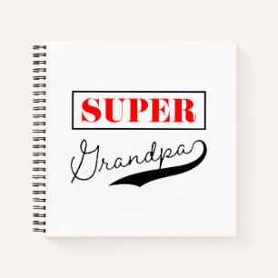 Super Grandpa Notebook