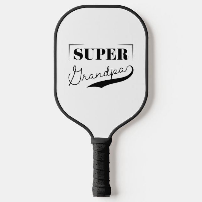 Super Grandpa Pickleball Paddle (Front)