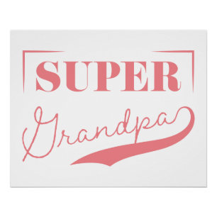 Super Grandpa Poster