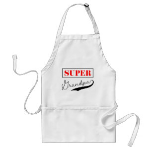 Super Grandpa Standard Apron