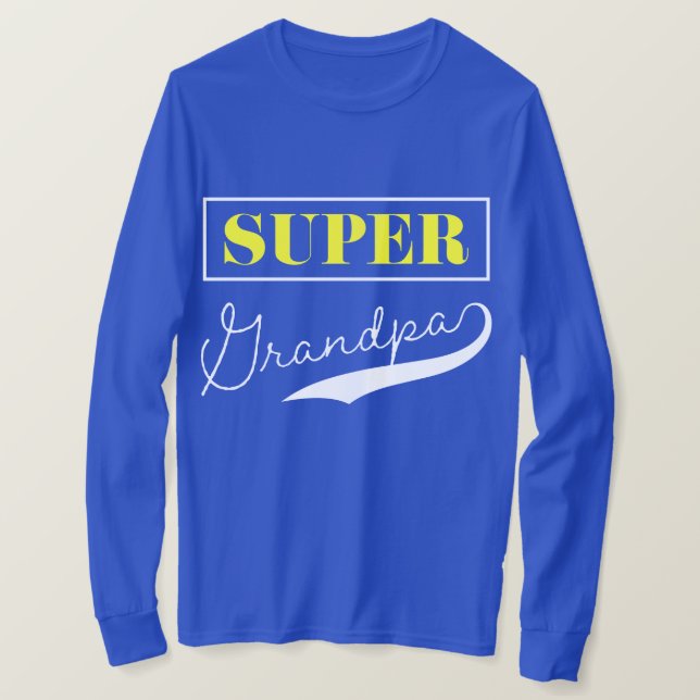 Super Grandpa T-Shirt (Design Front)
