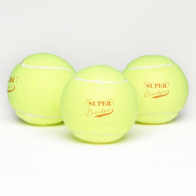 Super Grandpa Tennis Balls (Multi)