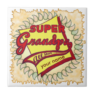 Super Grandpa Tile