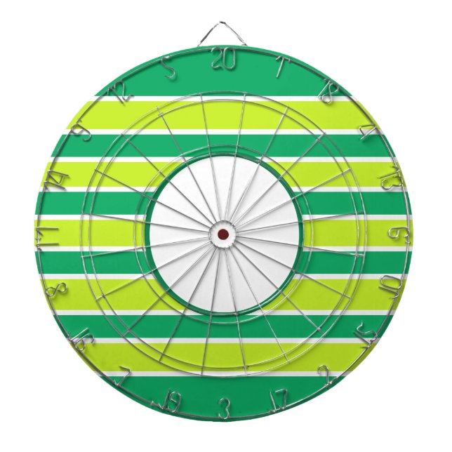 Super Green Ping Pong Paddle Dartboard (Front)