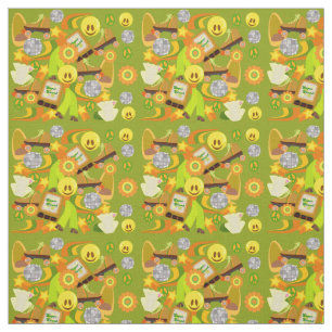 Super Groovy Seventies Mega Pattern Fabric