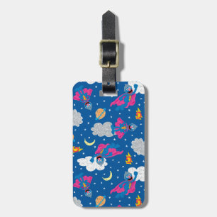 Super Grover 2.0 Night Sky Pattern Luggage Tag