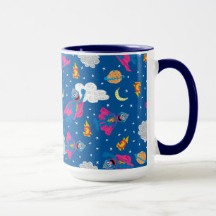 Super Grover 2.0 Night Sky Pattern Mug